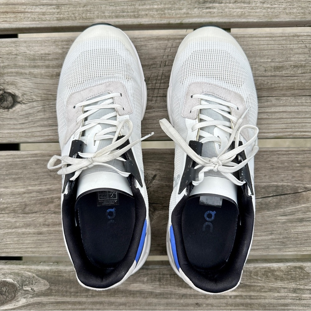 On Running Men Cloudrift Sneakers Undyed White/Cobalt 9.5